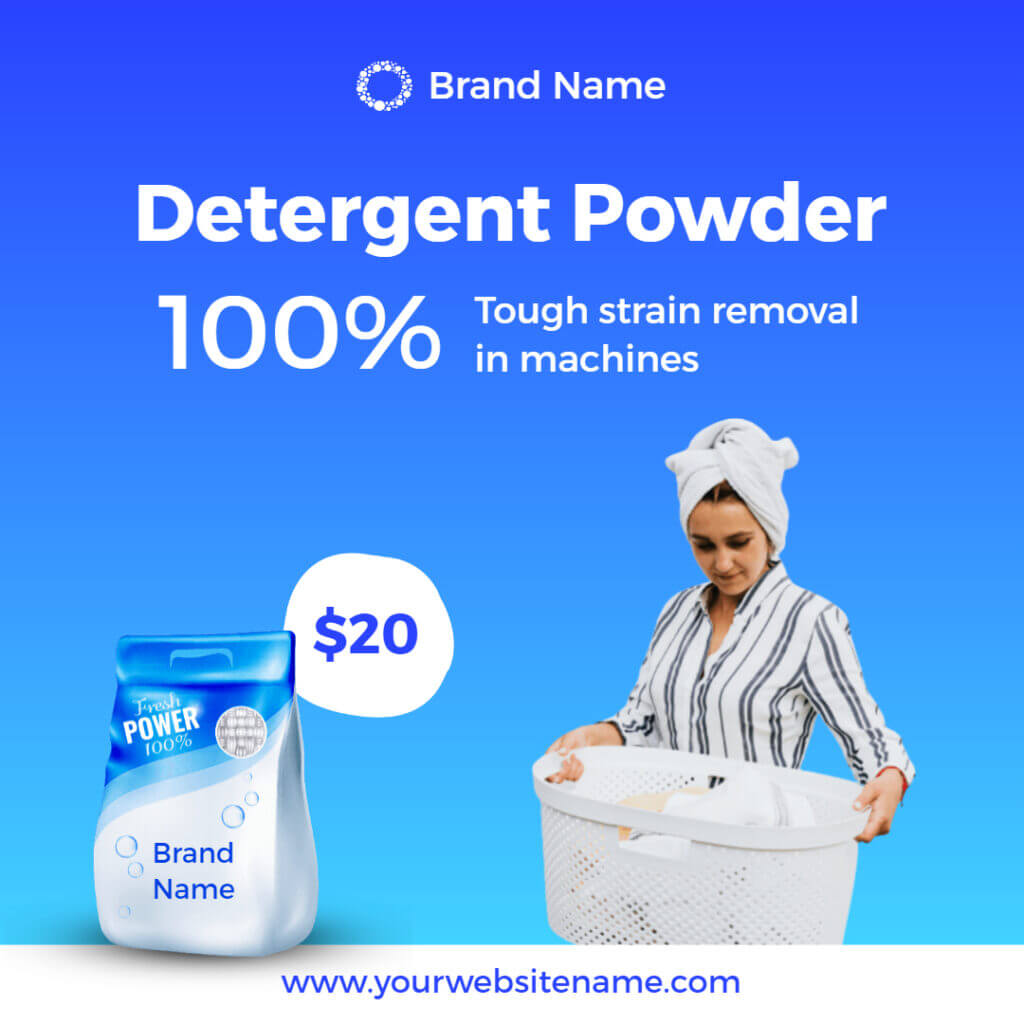 Detergent Powder Post