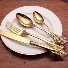 Unlocking the Opulence: The Allure of a Gold Cutlery Set